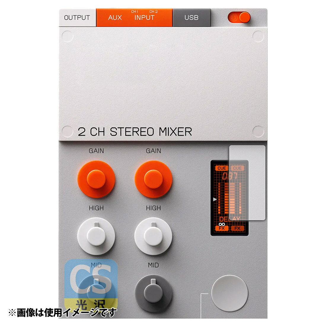 Teenage Engineering EP-136 K.O. sidekick 対応 Crystal Shield 保護 フィルム 光沢 日本製