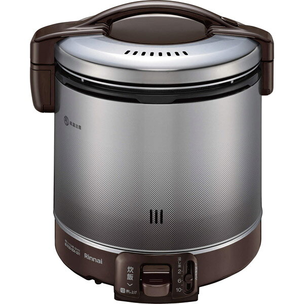 リンナイ　プロパン　RR-100VQ 　ガス炊飯器 　1升　10合 楽天市場】リンナイ リンナイ｜Rinnai RR-100VQ-DB_LP ガス炊飯器