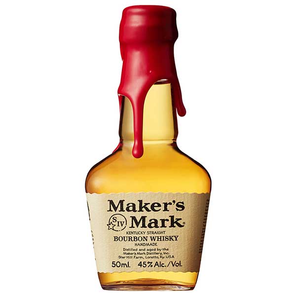 メーカーズマーク|Makers Mark メーカーズマーク レッドトップ ミニチュアボトル 50ml 箱無し