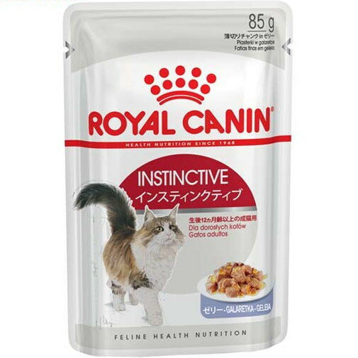 ロイヤルカナン FHN-WET キャットフード インスティンクティブ ゼリー 85g 生後12ヵ月齢以上の成猫用