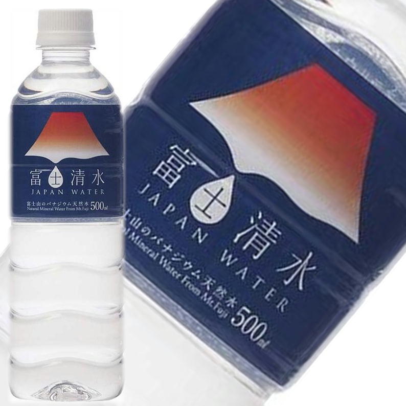 ミツウロコビバレッジ 富士清水 ミネラルウォーター 500ml
