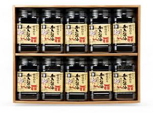 広島海苔 かき醤油10本入味付のりセット
