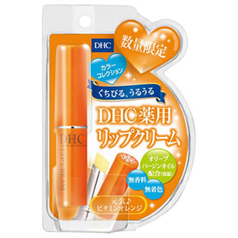 楽天市場】ディーエイチシー DHC 薬用リップクリーム ビタミンオレンジ
