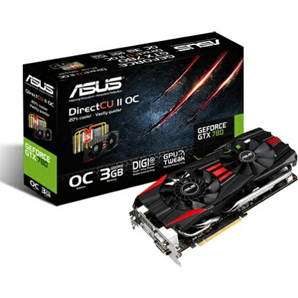 ASUS グラフィックボード GTX780-DC2OC-3GD5
