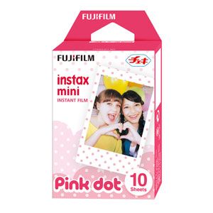 FUJI FILM INSTAX MINIエガライリ ピンクドット