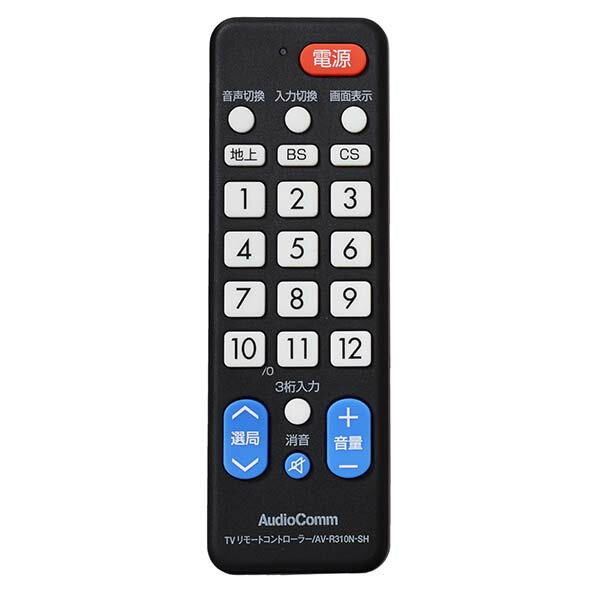 楽天市場】オーム電機 OHM AudioComm テレビリモコン パナソニック