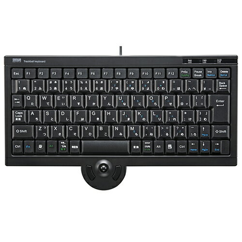 楽天市場】エレコム ELECOM キーボード トラックボール付 TK