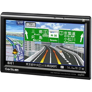 楽天市場】三洋電機 SANYO SSDポータブルナビ ゴリラ NV-SB541DT