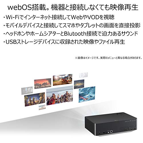楽天市場】LG Electronics Japan LG 4K LEDプロジェクター HU70LSB