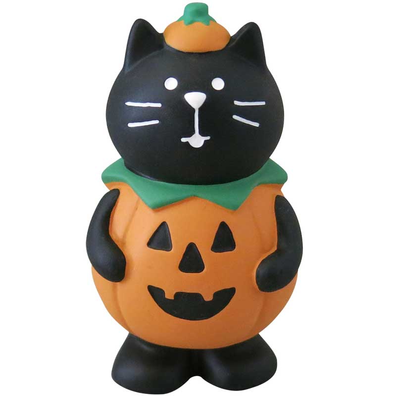 感謝価格(ㅅ´꒳` )捕まっちゃった！ハロウィン黒猫ちゃん レジン