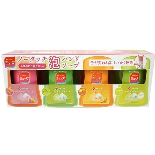 【セール価格8/30 22時まで】 ミューズ ノータッチ 泡ハンドソープ 詰替え 250ml x 4　コストコ