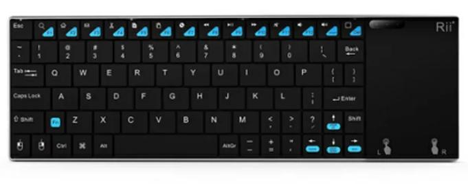 楽天市場】ナカバヤシ Digio2 タッチパッド 有線キーボード ブラック