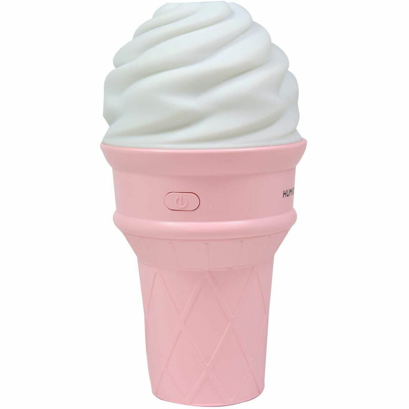 FUNNY CUTE ファニーキュート ソフトクリーム 超音波式加湿器 ピンク OXX-09PK