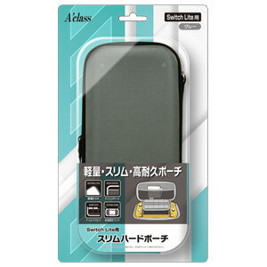 楽天市場】アクラス Switch Lite用 スリムハードポーチ グレー