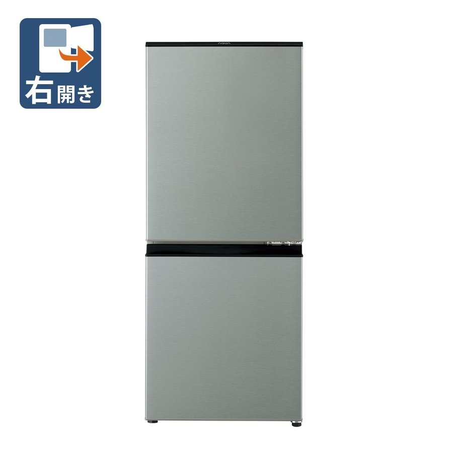 楽天市場】アクア AQR-J13J-S アクア 126L 2ドア冷蔵庫 シルバー AQUA
