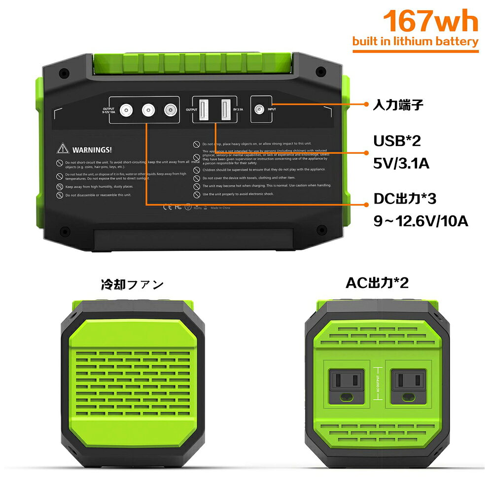 楽天市場】FSC ポータブル電源 45000mAh/167Wh P-26 | 価格比較 - 商品