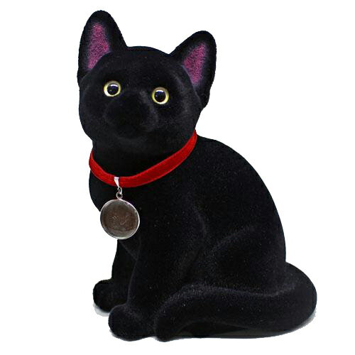 楽天市場】元林 Kat Banker キャットバンカー 42282 黒猫 貯金箱