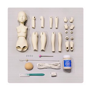 楽天市場】パジコ パジコ ドールキット 球体関節人形 アリス ロック