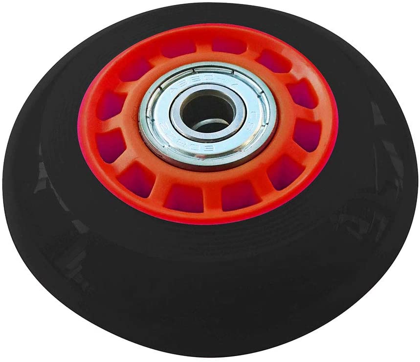 ラングスジャパン RANGS リップスティックデラックスミニ 純正交換用 ウィール 1ピース入り ブラック/レッド