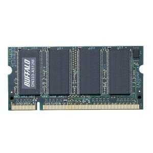BUFFALO DDR SDRAM S.O.DIMMメモリー DN333-A1G/E