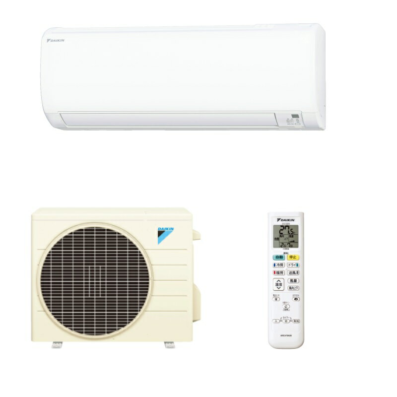楽天市場】ダイキン工業 DAIKIN ルームエアコン Eシリーズ E F28VTES-W