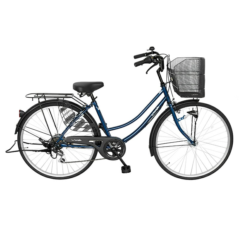 楽天市場】サントラスト 自転車 ママチャリ 26インチ SUNTRUST ブルー