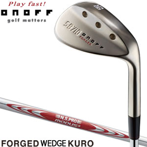 オノフ ONOFF ONOFF FORGED IRON KURO WEDGE ウェッジ N.SPRO MODUS3 WEDGE105 0165540417 9999
