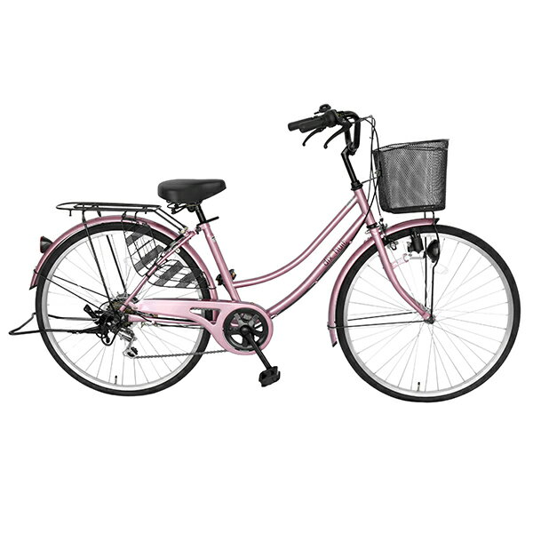 楽天市場】サントラスト 自転車 ママチャリ 軽快車 26インチ 外装6段