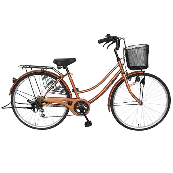 楽天市場】サントラスト 自転車 ママチャリ 軽快車 26インチ 外装6段