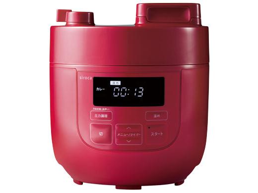 楽天市場】シロカ siroca 電気圧力鍋 おうちシェフPRO レッド SP