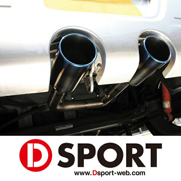 楽天市場】SPK D-SPORT/Dスポーツ スポーツマフラーGTバージョンType2