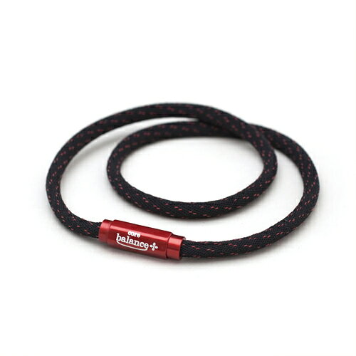 core balance ネックレス   ブラック/レッドスポーツホビー スポーツ トレーニング用品 サポーター