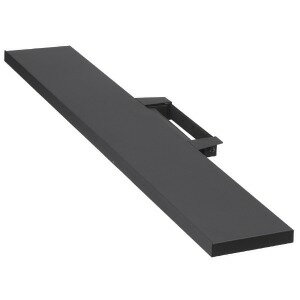 NAKAMURA｜ナカムラ WALL テレビスタンド V2・V3・V5対応 サウンドバー棚板 Lサイズ 幅118cm M05000151 サテンブラック