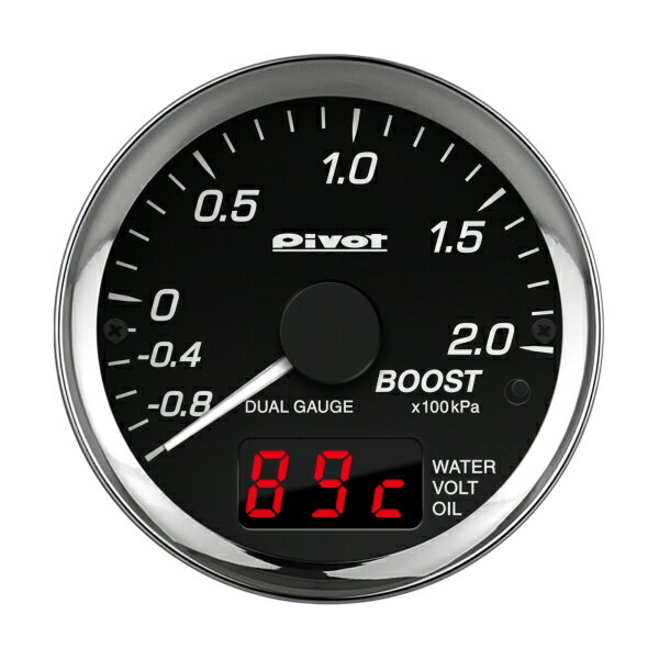 楽天市場】ピボット PIVOT DUAL GAUGE RS タコメーター DRXT | 価格