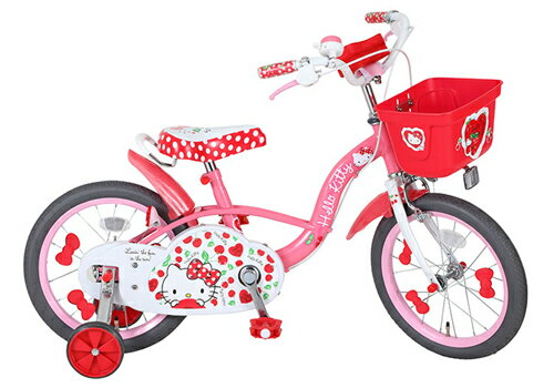♥ハローキティ12D自転車♥ 楽天市場】エム・アンド・エム 14インチ 子供用自転車 ハローキティ