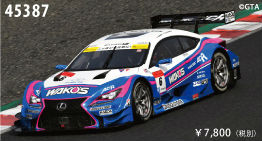 EBBRO 1/43 WAKO’S 4CR RC F SUPER GT GT500 2016 Rd.1 Okayama No.6
