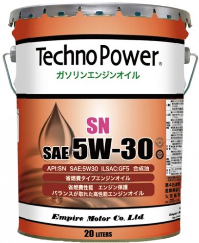 楽天市場】ヤマニ生産 エンジンオイル techno power テクノパワー 5w