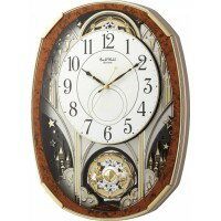 楽天市場】リズム シチズン リズム時計電波からくり時計 スモール