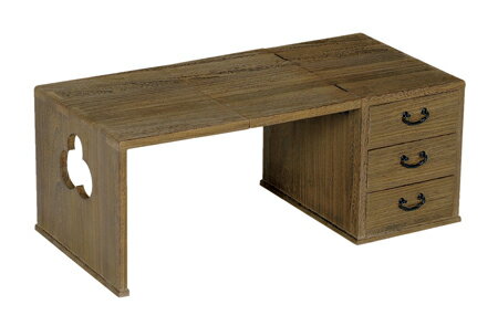 楽天市場】クロシオ KUROSHIO NEW天然木ワンタッチ文机 62245 | 価格