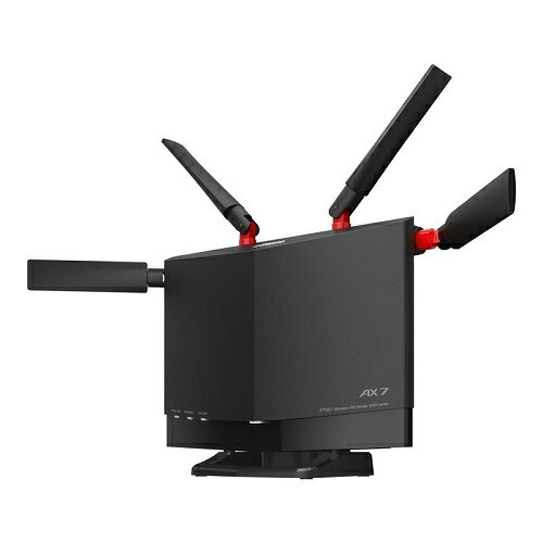 BUFFALO バッファロー Wi-Fi 6 11ax 対応無線LANルーター 4803+860Mbps IPv6 WXR-5700AX7S/D ブラック