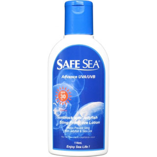 日焼け止め SPF30 PA++ ボトルタイプ SAFESEA(セーフシー)ADVANCE SPF30 ウォータープルーフ&サンプロテクトローション