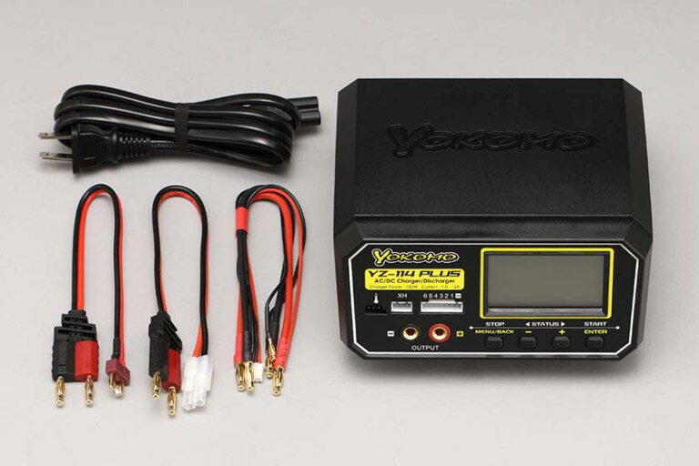 楽天市場】AC/DC 高性能 急速充放電器 YZ-114 PLUS ラジコン用充電器