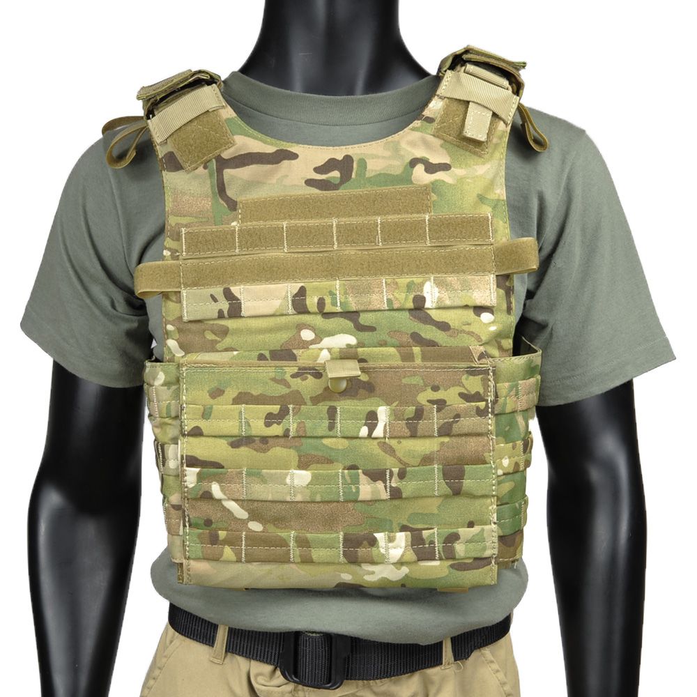 楽天市場】CONDOR サイクロンプレートキャリア MULTICAM BLACK