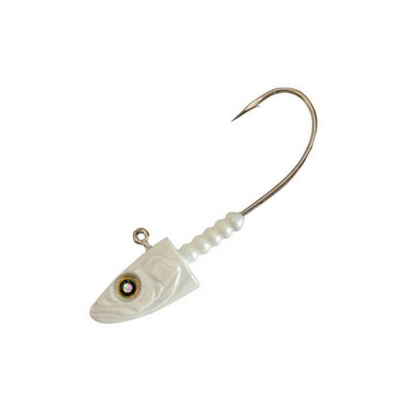 ニシネルアーワークス Nishine Lure Works スメルトヘッド 3/7oz#2/0 #パールホワイト