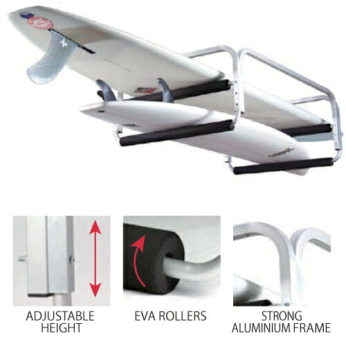 Ocean&Earth ボードラック SURFBOARD/ LONGBOARD CEILING RACK