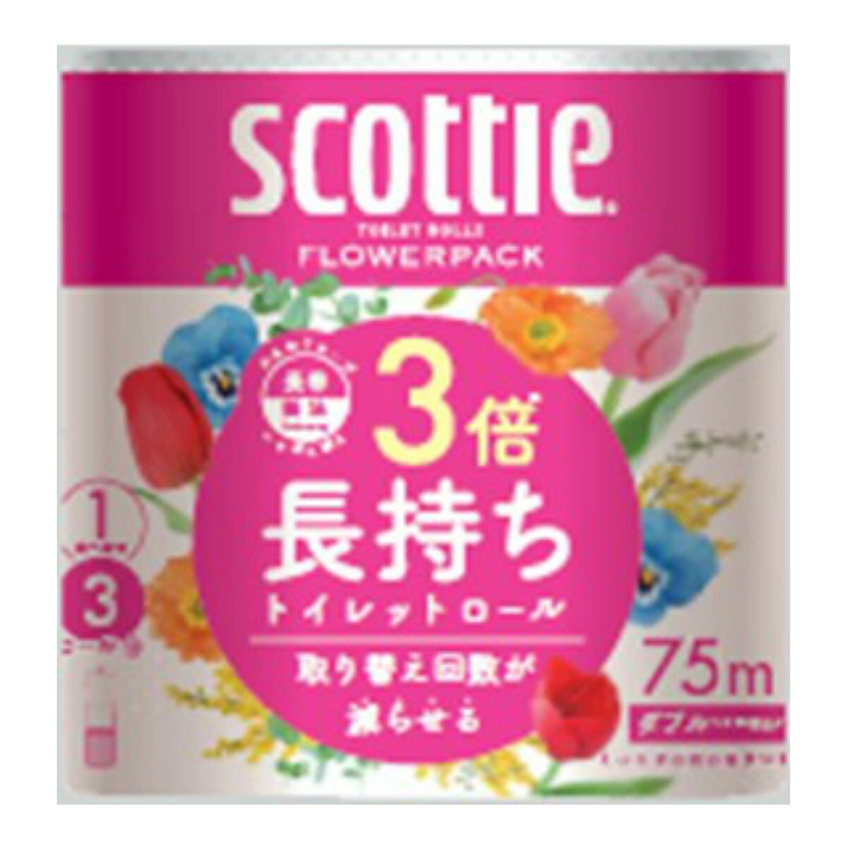 日本製紙 日本製紙クレシア スコッティ フラワーパック
