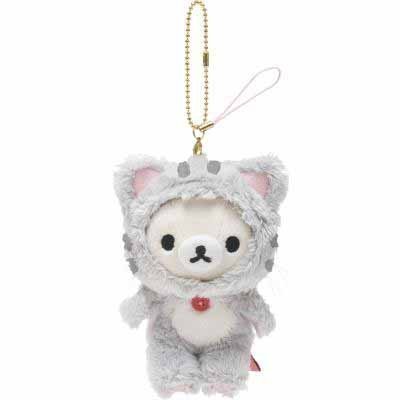コリラックマ キャット ぶらさげぬいぐるみ 楽天市場】サンエツクス ぶらさげぬいぐるみ（コリラックマと