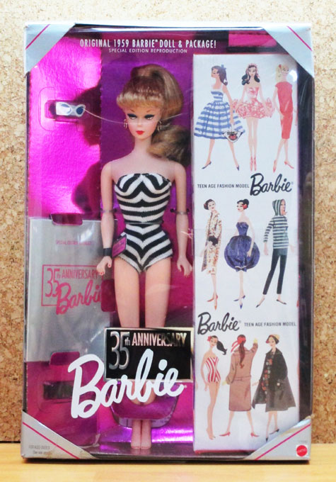 楽天市場】Barbie/バービー人形 35周年アニバーサリーBarbie/35th