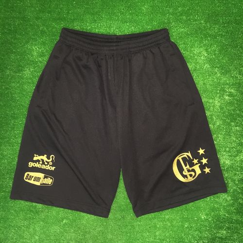 goleador ゴレアドール サッカ フットサル ウェア バック ロゴプリント プラパンツ G864-99 BLKGLD 2016SS