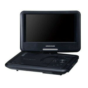 楽天市場】ゲオ 9インチ ポータブルDVDプレーヤー GRAMO-P910 BK